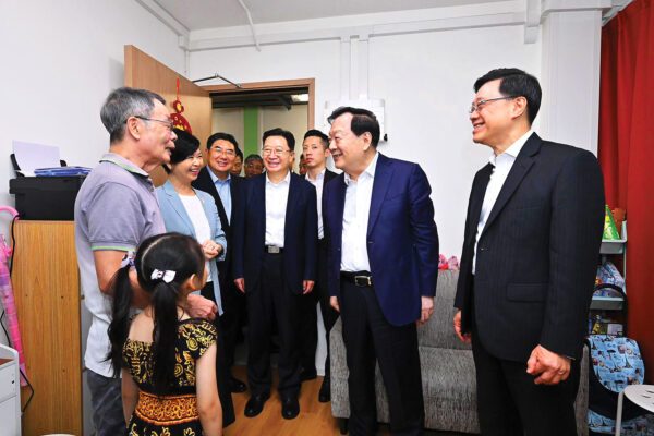 Xia inspects Northern Metropolis progress