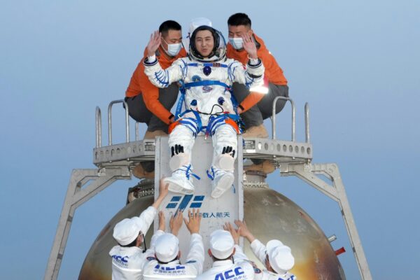 China’s Shenzhou XXI astronauts return after 7 months in space
