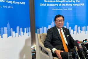 Frederick Ma says Hong Kong is an attractive option for Kazakhstan’s companies. Photo: Jeffie Lam