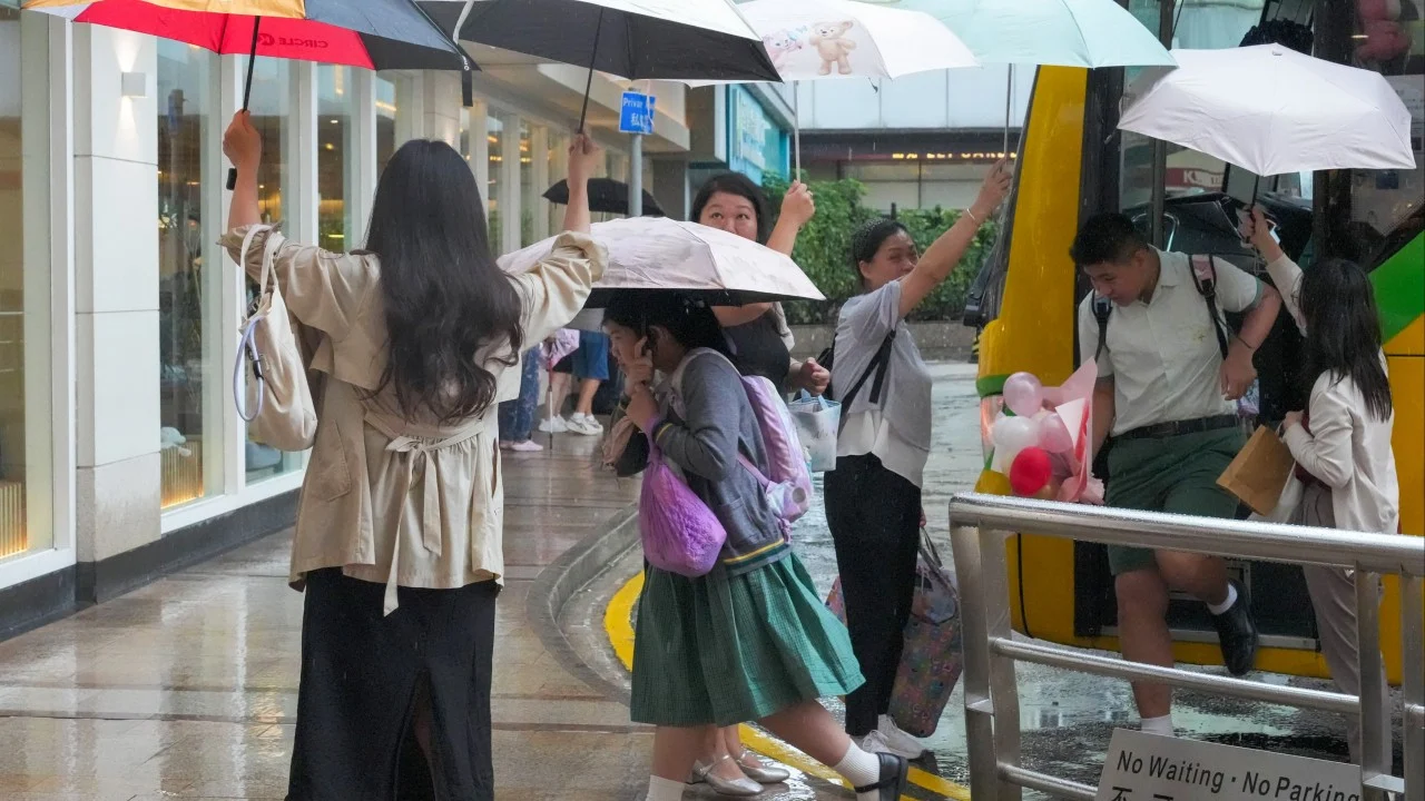 3 rainstorm signals within 90 minutes as Hong Kong hiker struck by lightning
