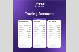 ATM Capital Trading Accounts for Different Traders. Image Courtesy-ATM Capital