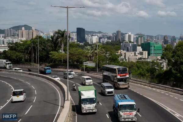Road traffic in Hong Kong. File photo: Kyle Lam/HKFP.