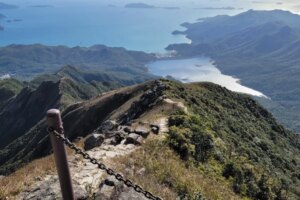 lantau peak countryside hiking scenery rural country park