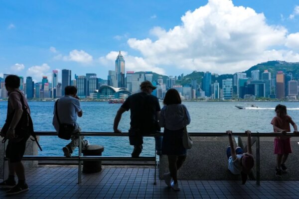 Hong Kong braces for heat, showers as tropical depression passes nearby