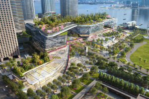 sculptural kiosk and artistic intervention activate a pathway along the hong kong waterfront - 1
