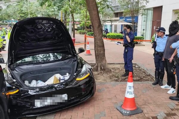 Police arrest man after Tesla rams parked vehicle in latest drug-driving case