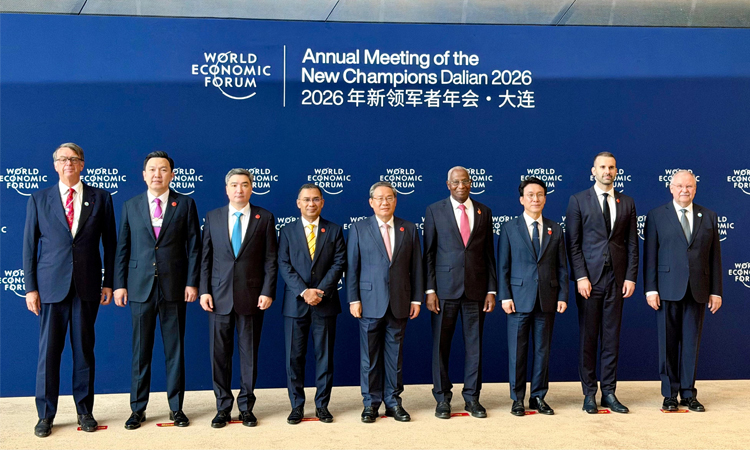 PM joins WEF annual meet in Dalian city, China 