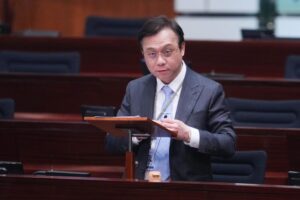 Lawmaker Alan Chan submitted just one question — the lowest overall – on the hotel industry’s reception capacity. Photo: Eugene Lee