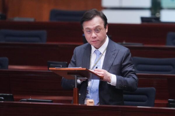 Lawmaker Alan Chan submitted just one question — the lowest overall – on the hotel industry’s reception capacity. Photo: Eugene Lee