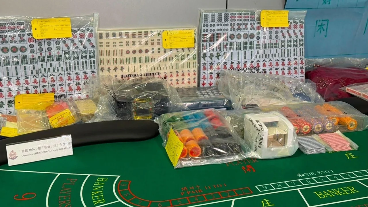 78 arrested in crackdown on illegal gambling, including racecourse syndicate