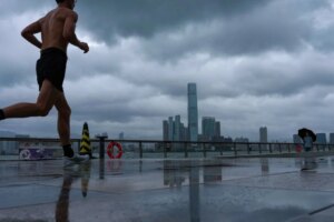 Hong Kong issues No 1 typhoon signal on Thursday morning