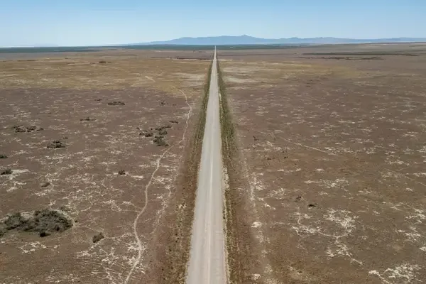 Aerial fiel of a plot of land.