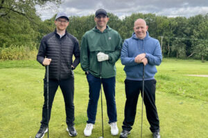 Three local residents take on a challenging 72-hole golf race in aid of Prostate Cancer UK