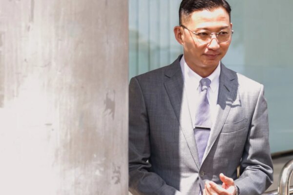 Senior Hong Kong policeman convicted of molesting clerk 3 times at headquarters