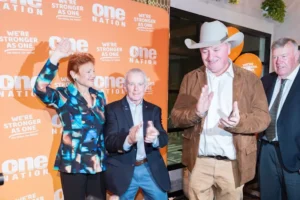 One Nation MP Barnaby Joyce has questioned whether China is behind the Telstra outage. Picture: NewsWire / Simon Dallinger
