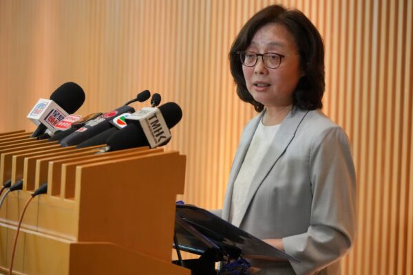 Secretary for Development Bernadette Linn says the “rail-plus-property” model would fully cover construction costs. Photo: May Tse