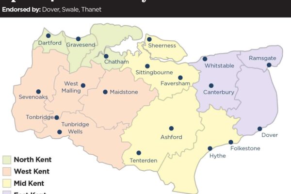 What the four new Kent councils will look like after 2028