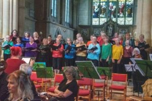 The Chepstow Chatelaines performing Elgar’s The Snow