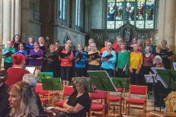 The Chepstow Chatelaines performing Elgar’s The Snow