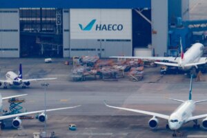 Worker, 62, dies after falling from platform while repairing plane at Hong Kong airport