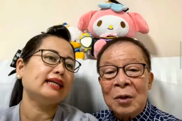 Ho and Ye Xiuding were thrust into the public spotlight after the couple appeared on a prime-time television programme in 2024. Photo: YouTube/channelattack