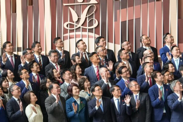 Hong Kong’s Legco sets off for Beijing on week-long national affairs study trip
