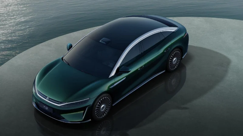 BYD Da Han sedan with 1,008 km range revealed in official images