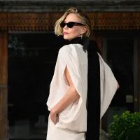 Charlize Theron wears Lanvin at