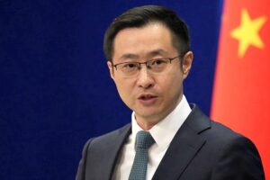 Chinese Foreign Ministry spokesperson Lin Jian
