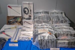 Hong Kong police seize HK$120m of cocaine hidden in 3-tonne metal containers