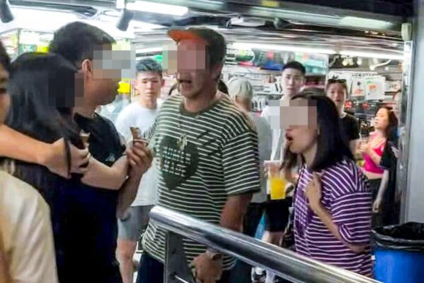 The viral video triggered backlash online against the 48-year-old suspect. Photo: Handout