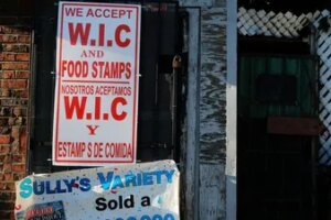 One in nine Americans receives food stamps; around 70% of recipients are seniors, children or people with disabilities. (REUTERS FILE)