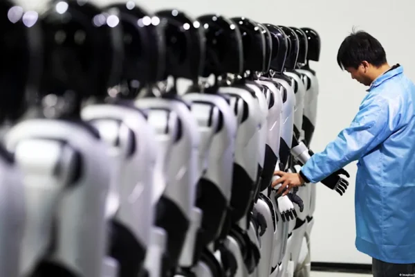 China has the edge over the US in humanoid robot deployment<span class="copyright">Imaginechina/Sipa USA/picture alliance</span>
