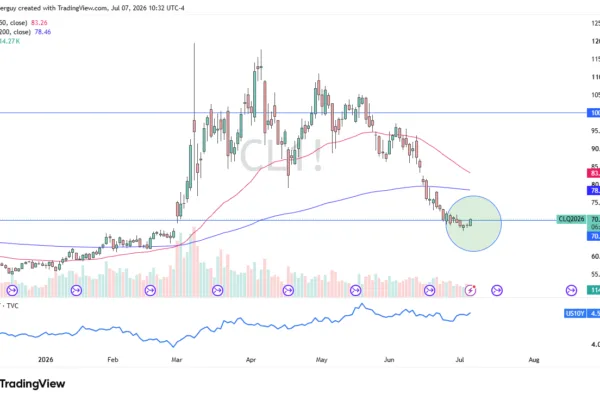 Crude Oil Forecast 08/07: Forms Basing Pattern (Video)