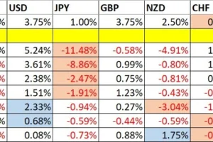 Dollar, Yen, Gold & Oil