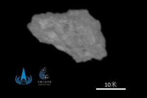 Asteroid 2016HO3 seen from 20km away