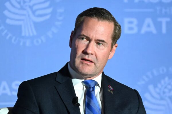 US Ambassador to the UN Mike Waltz