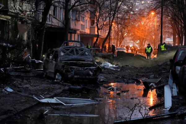 Russia Striking Ukraine's Kyiv With Ballistic Missiles: Mayor