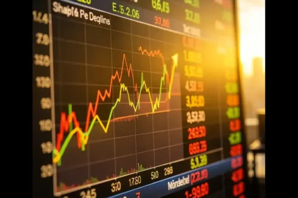 Stocks are making a recovery after sharp decline the previous day.