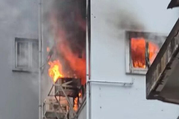 58 evacuated, woman taken to hospital after fire at Hong Kong flat