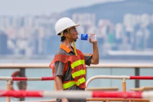 Labour unions call for mandatory heatstroke-prevention equipment for workers