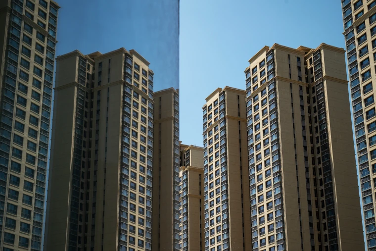Evergrande Properties In Beijing As China Property Investment Drop Deepens