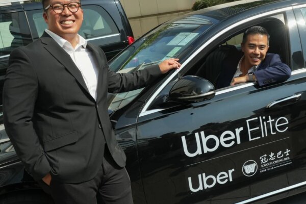 Uber partners with Hong Kong firm to launch its first premium service outside US