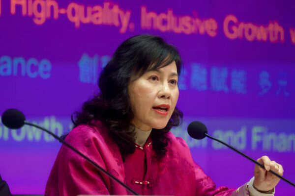 Secretary for Transport and Logistics Mable Chan says two to three firms have expressed interest in Hong Kong ride-hailing licences. Photo: Jonathan Wong