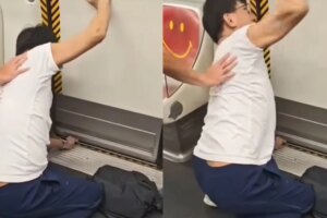 MTR passenger’s hand caught in door while trying to retrieve item from tracks