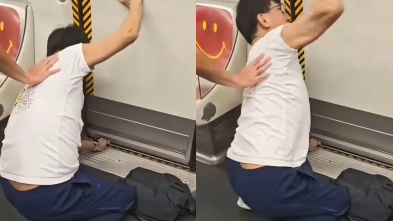 MTR passenger’s hand caught in door while trying to retrieve item from tracks