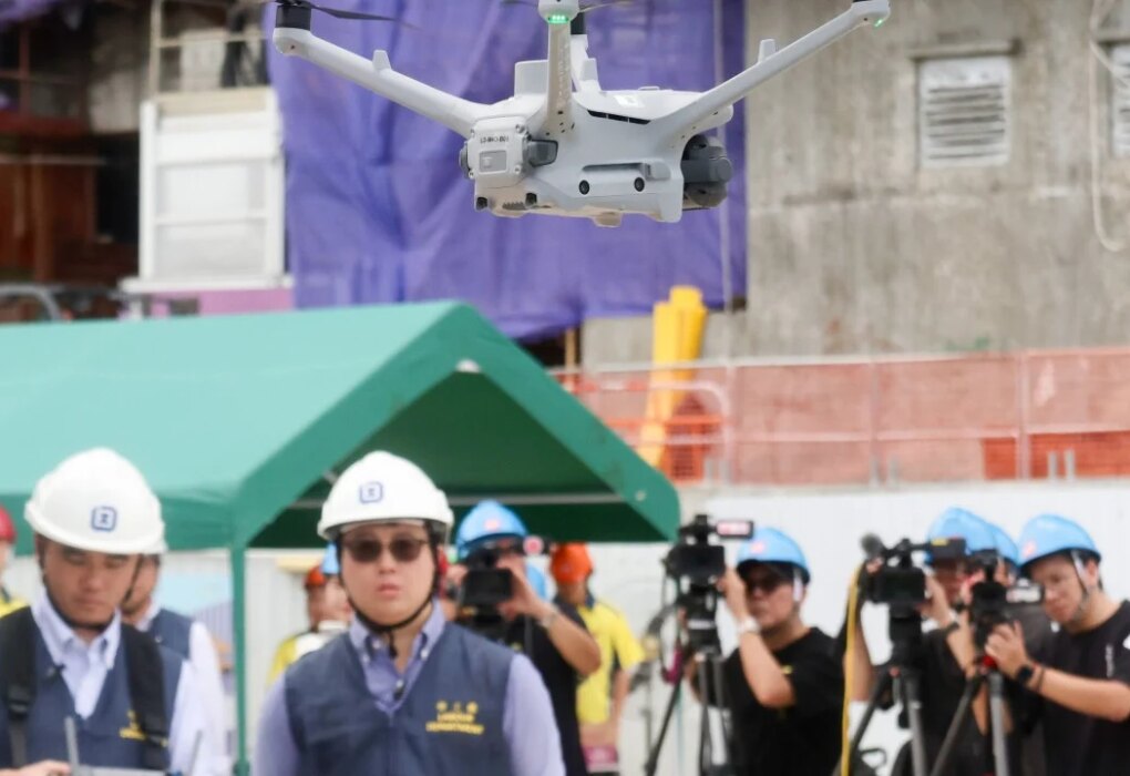 Hong Kong tests thermal drones to catch illegal smoking at construction sites