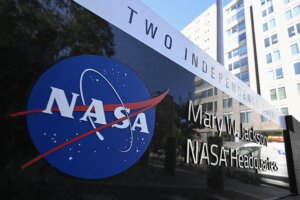 NASA headquarters signage