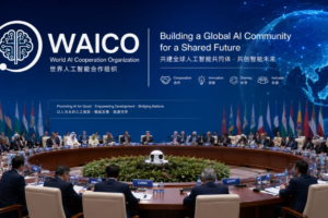 On 16 July 2026, representatives of 29 countries signed an agreement in China establishing the World Artificial Intelligence Cooperation Organization (WAICO)..png