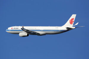Air China A330-300 in-flight